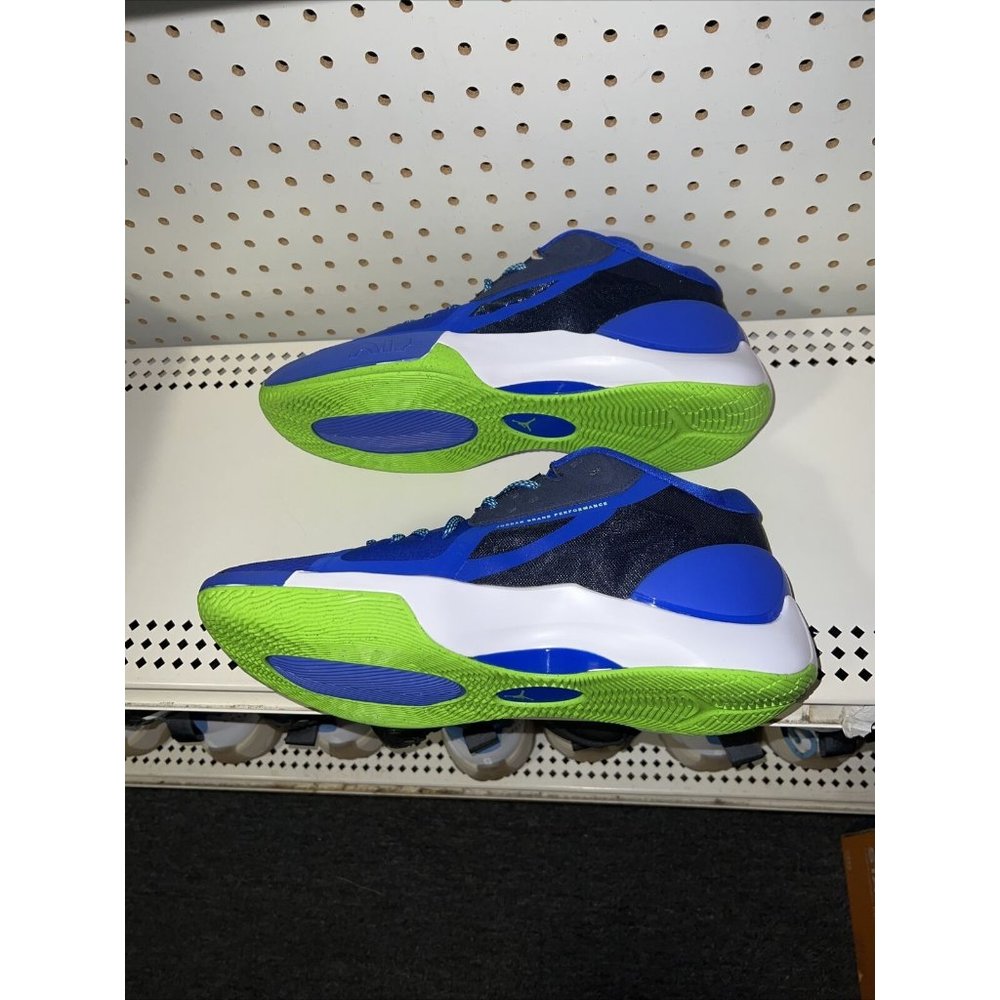 Jordan Zoom Seperate Mens Athletic Basketball Shoes Size 11 Blue DH0249-400 - Picture 6 of 9